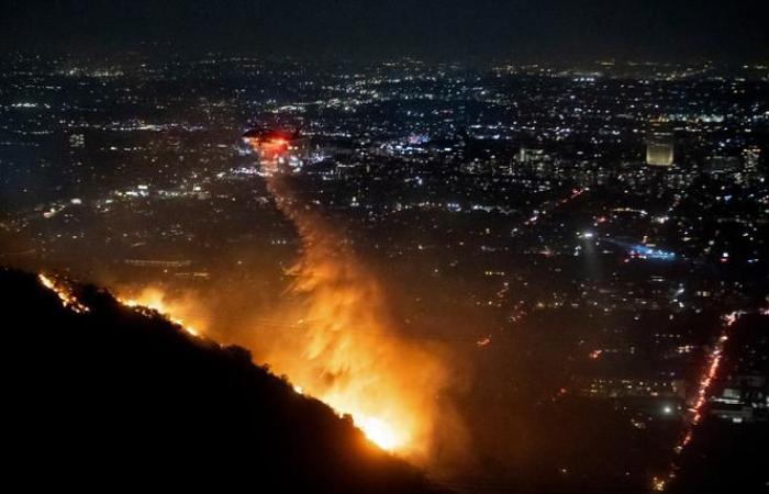 in Hollywood, end of the evacuation order for most of the sectors concerned