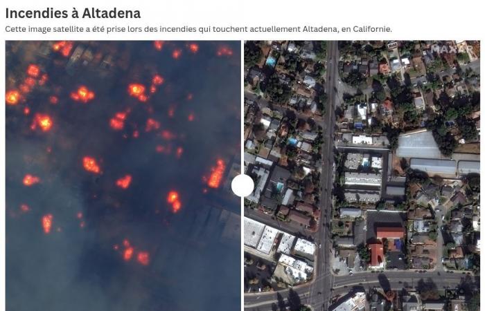 the terrible images of cities ravaged by flames before and after