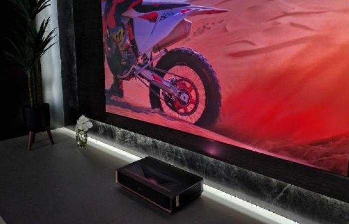 Hisense brings together two major innovations in its new L9Q ultra-short throw projector