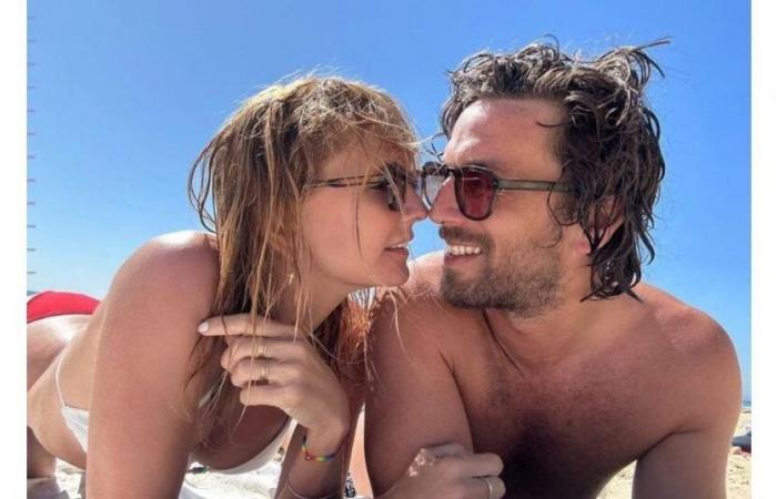 Axelle Laffont in love with a charming sportsman with whom she is 20 years apart, these beautiful photos of the couple on vacation