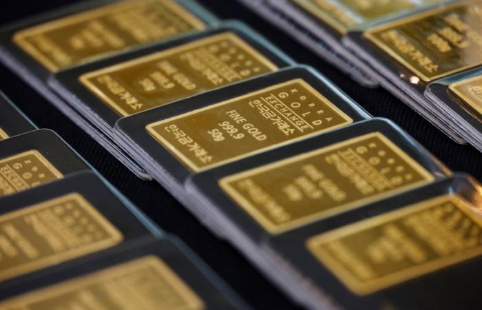 Gold price on track for weekly gain; US data awaited