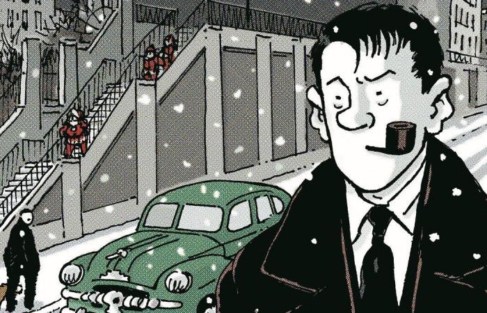 Book: Tardi returns to Nestor Burma with “Du rififi à Ménilmontant”