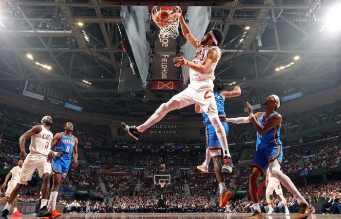 Cavs end Thunder winning streak, 129-122, in potential NBA Finals preview that lives up to the hype