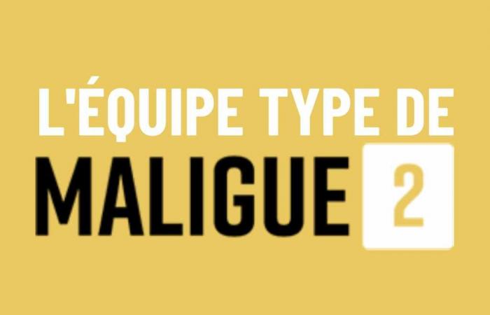 Ligue 2 – The typical MaLigue2 team after the matches of the 2024-2025 first phase