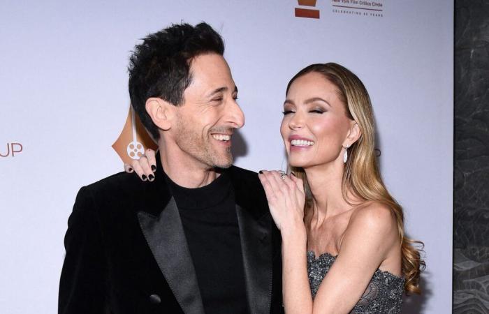 Adrien Brody and Georgina Chapman, love and the red carpet