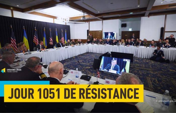 Day 1051 of resistance: Ukraine’s defense contact group agreed to support Ukraine until 2027