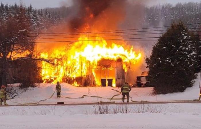 A person found lifeless in a fire in Pohénégamook