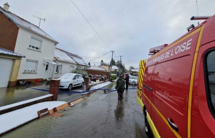 In the northwest of the Oise, bad weather caused some damage