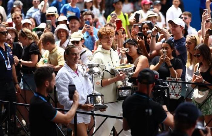 Jannik Sinner well off in the Australian Open draw, shock of generations Mpetshi Perricard-Monfils