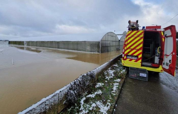 In the northwest of the Oise, bad weather caused some damage