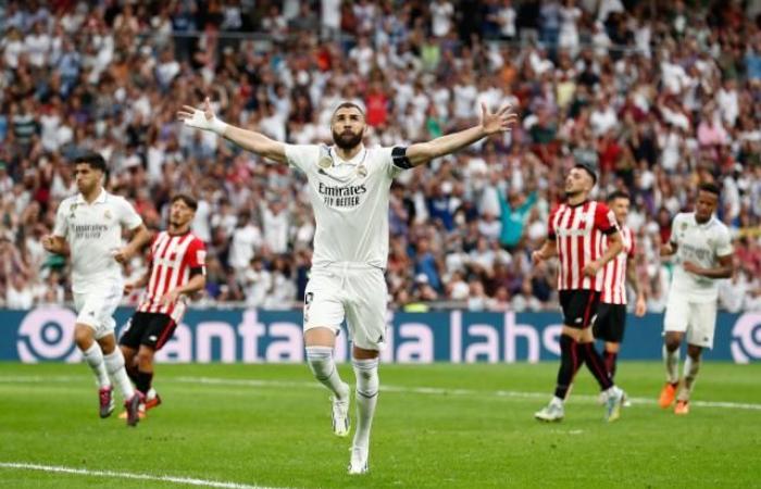 Benzema reunites with his former Real Madrid teammates and praises Mbappé