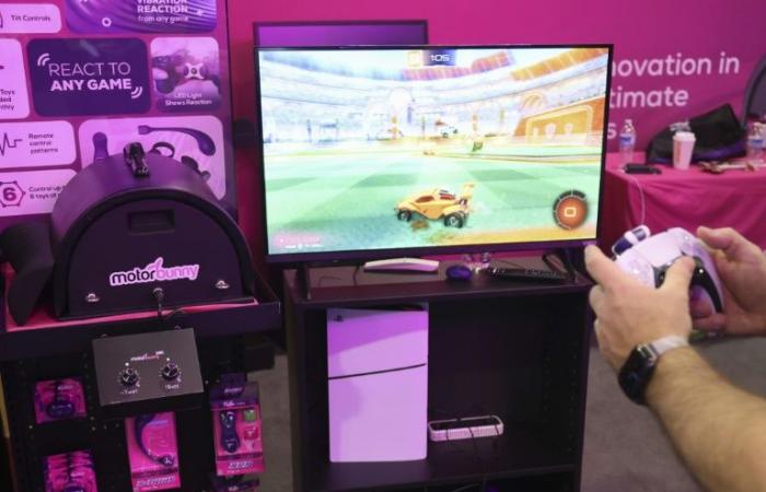 At CES, video games collide with erotic objects