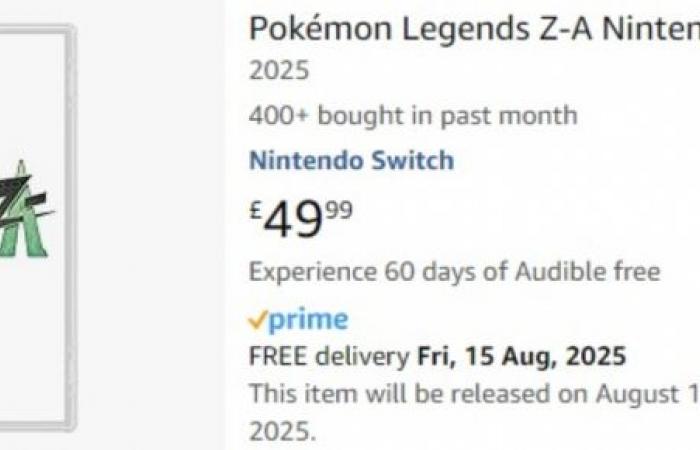 Amazon just revealed the release date on Switch 2 by mistake