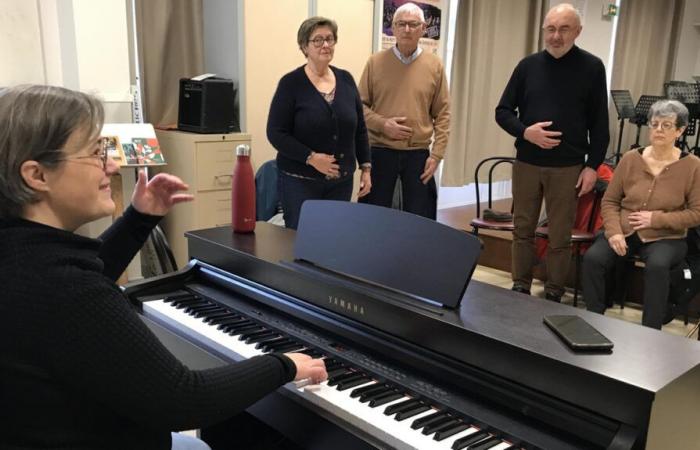 singing helps to live with Parkinson’s in Montmorillon