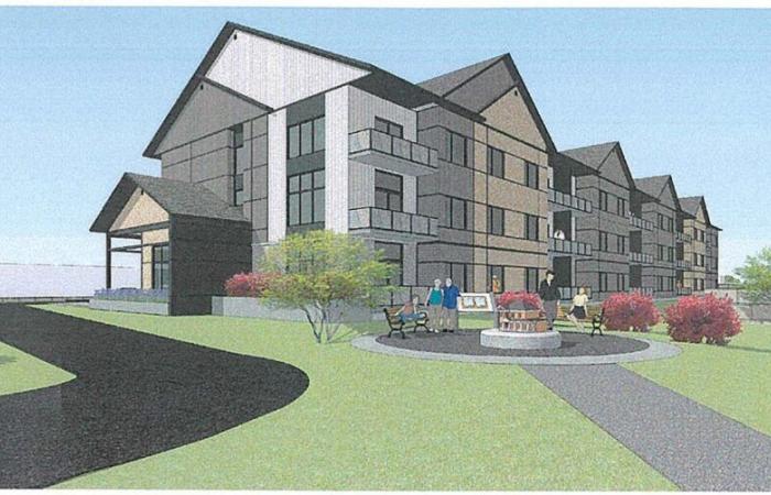 A major apartment building project will soon see the light of day in Caraquet