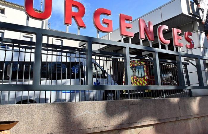 The emergency rooms of Narbonne overwhelmed and the hospital saturated in the middle of a flu epidemic