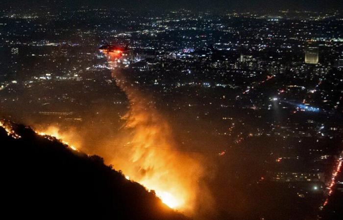 Hollywood Hills fire forces more evacuations, with 27K acres scorched across Los Angeles County