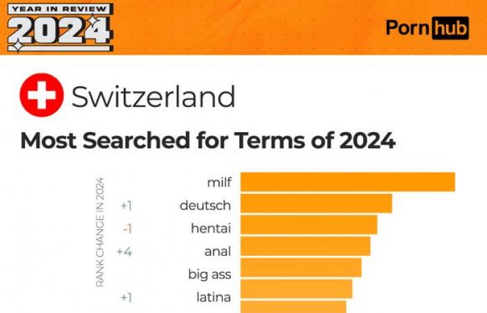 what the Swiss watched the most in 2024