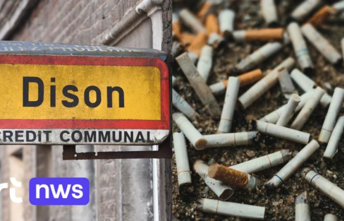 Dison is the first municipality in Belgium to ban smoking in its city center