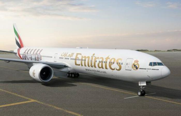 With Mbappé as a guest, a new plane in the colors of Real Madrid