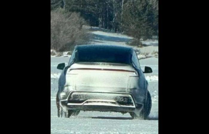 The new Tesla Model Y spotted in advance, here are the first images!