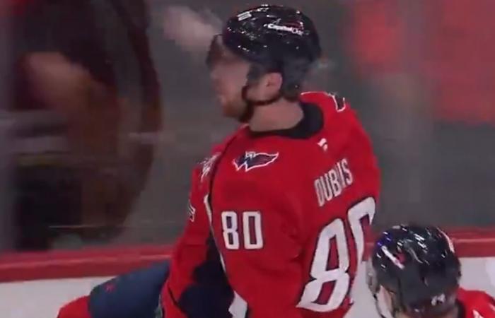 Pierre-Luc Dubois scores both Caps goals in overtime victory