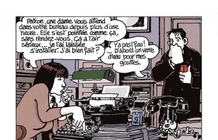 Book: Tardi returns to Nestor Burma with “Du rififi à Ménilmontant”