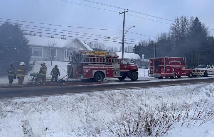 A person found lifeless in a fire in Pohénégamook