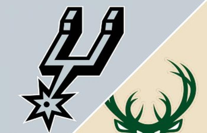 Bucks 121-105 Spurs (Jan 8, 2025) Game Recap