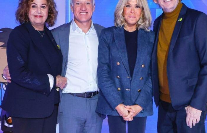 Didier Deschamps keeps his commitments alongside Brigitte Macron for a very special event