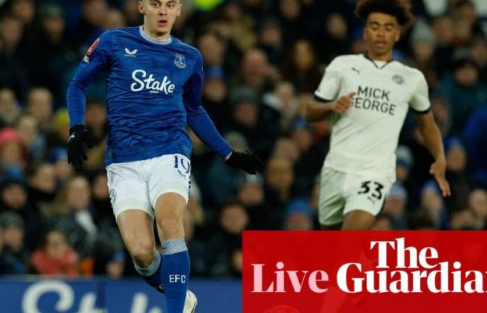 Everton v Peterborough, Fulham v Watford, and more: FA Cup third round – live | FA Cup