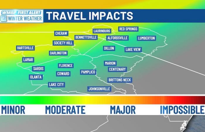 Bitter cold today, FIRST ALERT WEATHER DAY Friday for inland wintry mix