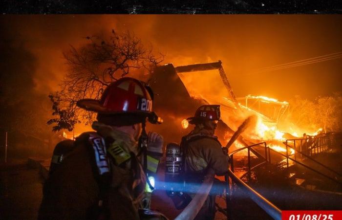 Jeff Bridges & Candy Spelling Lose Homes in Los Angeles Wildfires