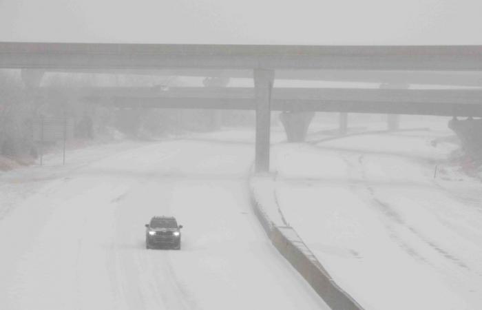 Polar vortex heads for Texas and neighboring states, with snow and sleet expected