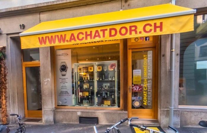 A gold sales and purchase shop attacked in Vevey