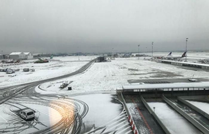 Nuisance due to the snow: Ter Kamerenbos closed, flights delayed