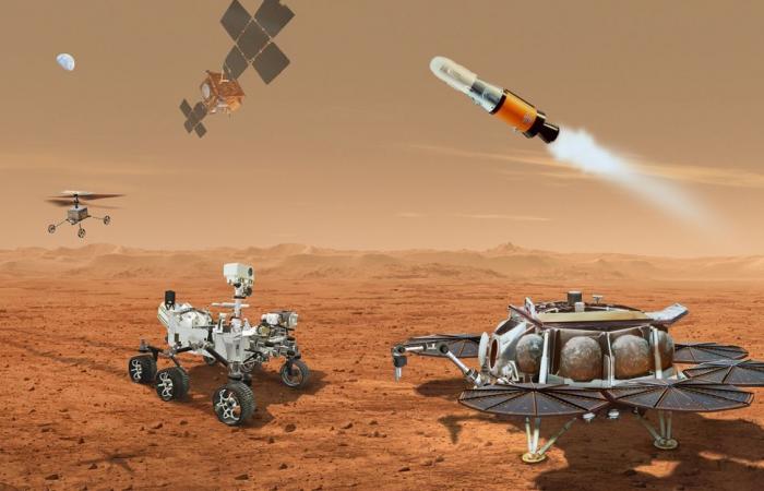 NASA presents two new plans in the race to return samples from Mars to Earth