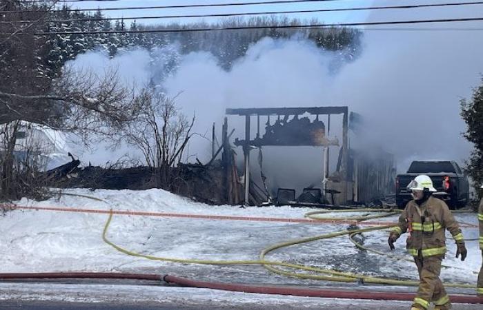 A person found lifeless in a fire in Pohénégamook