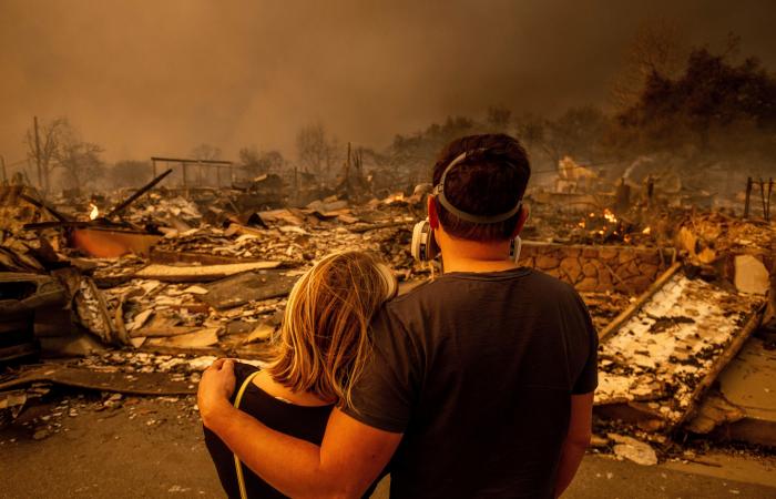 7 blazes rip through LA as satellite captures destruction