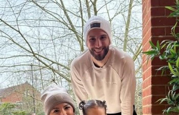 Rodrigo Bentancur and his girlfriend posed for heartwarming family picture just hours before horror injury