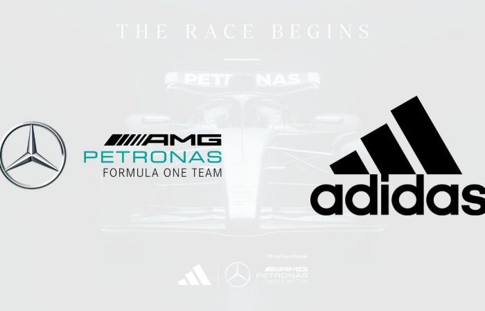 Adidas signs partnership with Mercedes F1