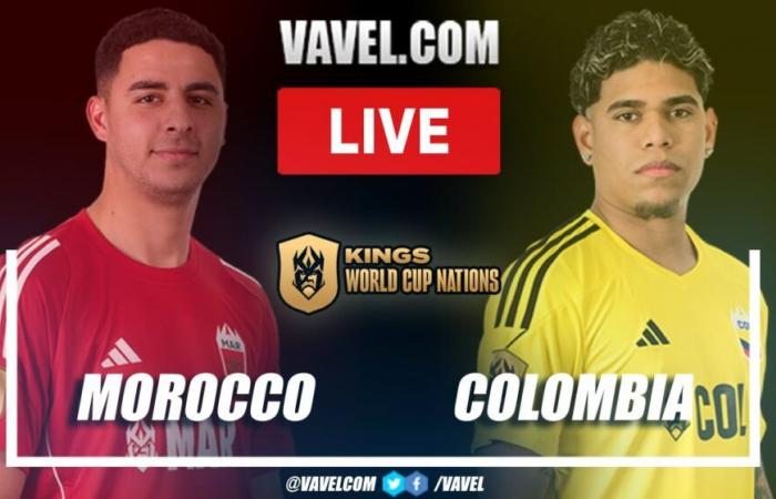 Morocco vs Colombia LIVE Score Updates in Kings World Cup Nations (1-2) | January 10, 2025