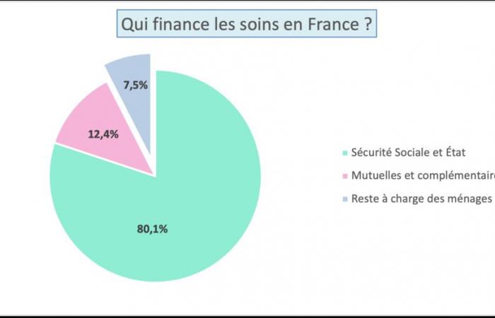 The French spend on average €3,659 per year on health costs