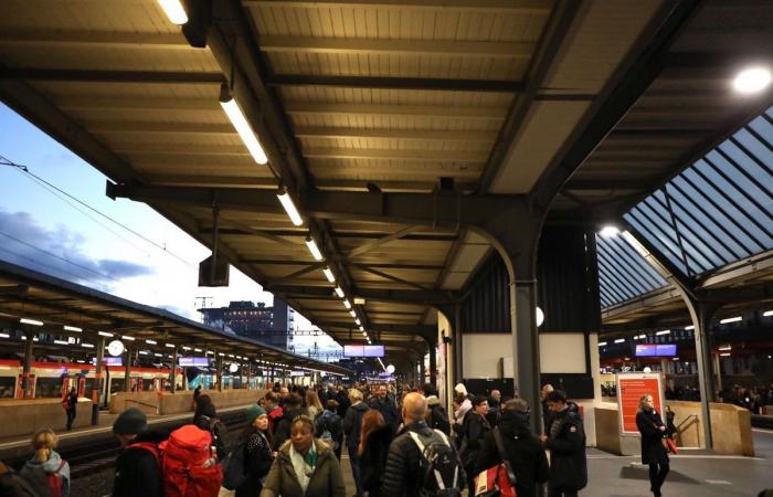 CFF: rail traffic interrupted between Lausanne and Geneva