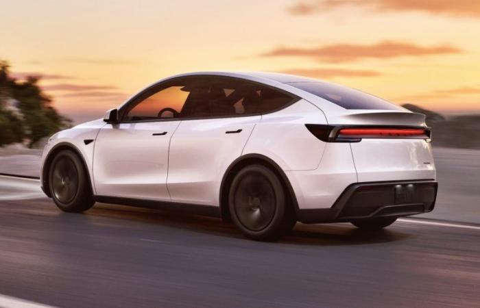 This is the Tesla Model Y Juniper refresh, just unveiled in China