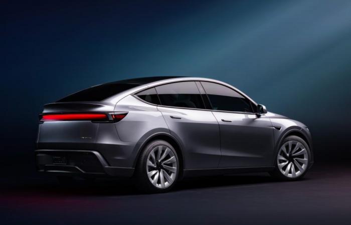 This is the Tesla Model Y Juniper refresh, just unveiled in China