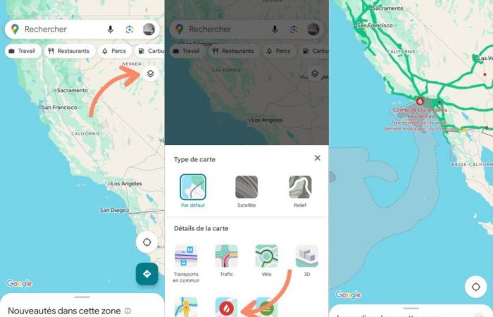 Forest fires: Google Maps allows you to track fires, how does it work?