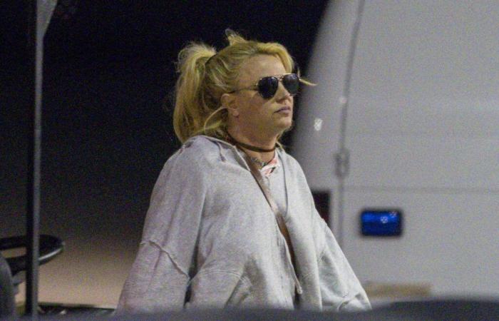 The completely lunar video posted by Britney Spears while she flees the fires