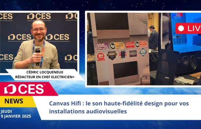 Canvas Hifi at CES 2025: designer high-fidelity sound for your audiovisual installations