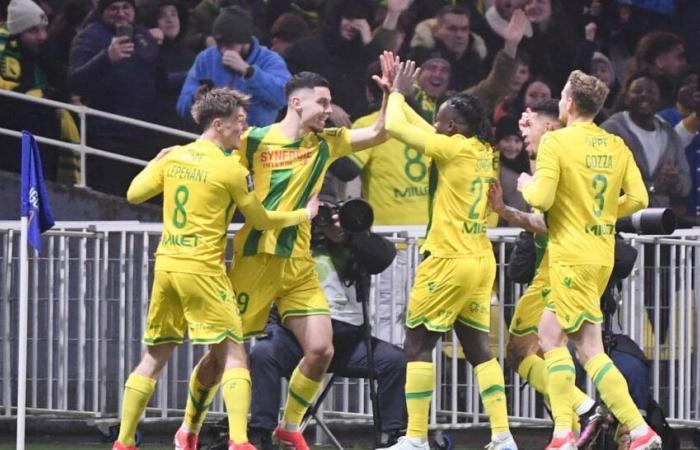 Monaco surprised in Nantes at the break